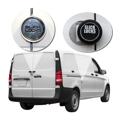 Slick Locks MET-FVK-DBL-SLIDE-TK kit for Mercedes Metris with double sliding doors, 2015-present model.
