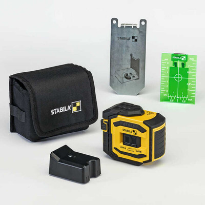 LAX 600G 3 Plane/360° Green Beam Laser 7pc Kit - Industrial Ladder