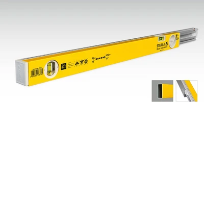 Stabila 294XX 80T extendable level tool, yellow color, Stabila brand extendable level.