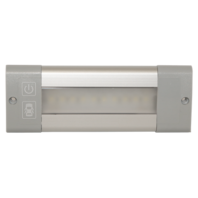 ECCO LED Interior Light: Rectangular, Switched with Door Control, 12-24V