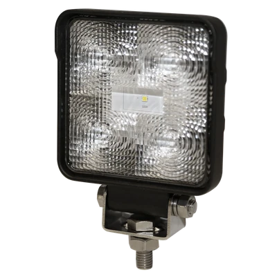 ECCO E9200X LED worklamp, square, flood beam, 12-24VDC, Vehicle flood beam light.