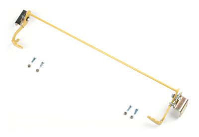 Werner Parts 36-49 Conduit Holder Replacement Kit, 10' yellow metal holder with screws.