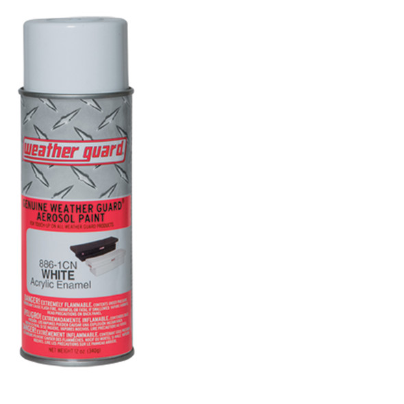 Weather Guard Model 886-1CN White aerosol touch-up paint (12 ounce aerosol)