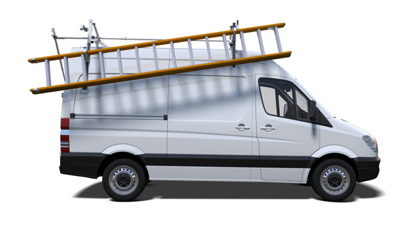 Prime Design "ErgoRack" Drop Down Ladder Rack | Mercedes Sprinter Prime Design "ErgoRack" Drop Down Ladder Rack | Mercedes Sprinter