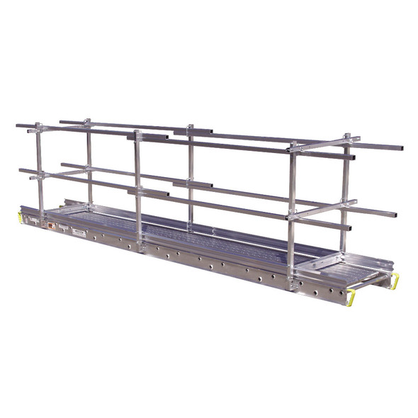 Werner 2408 Aluminum Stages - 8 Ft Long | 14" Wide 2-Person 500 lb Capacity