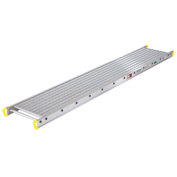 Werner 2628 Aluminum Stages - 28 Ft Long | 24" Wide 2-Person 500 lb Capacity