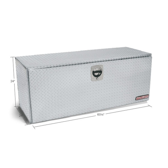 Weather Guard Model 662-0-02 Underbed Box, Aluminum, Jumbo, 20.0 cu ft