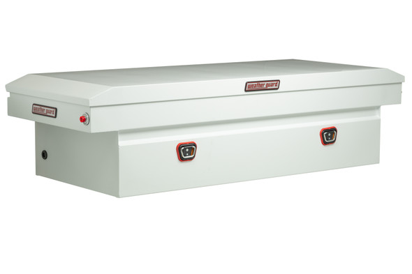 Weather Guard Model 116-X-04 Saddle Box, Steel, Full Extra Wide, 14.5 cu ft