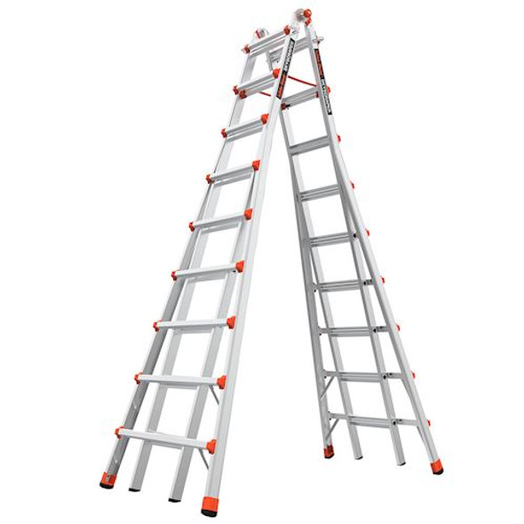 Little Giant Model 10110 | SKYSCRAPER, 17' Model - ANSI Type IA - 300 lb Rated, Aluminum Adjustable Stepladder