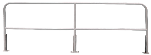 Cotterman AR8 Bolt-On Aluminum Railings - 8 Foot