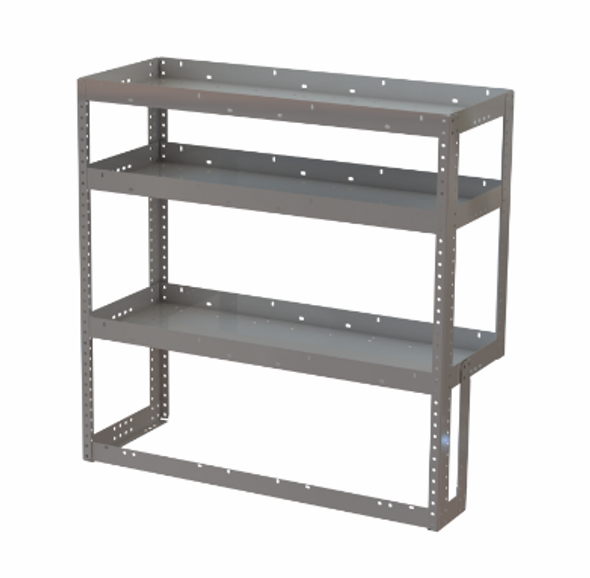 Adrian KD143636B Static Pickup Truck Shelving / 3-Shelf Unit 36"W x 14"D x 36"H