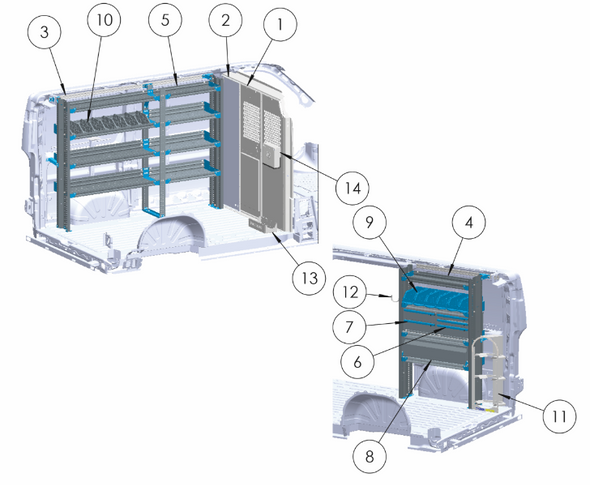 Adrian HVAC-PMLR118B HVAC Package. ProMaster Low Roof 118 WB Adrian HVAC-PMLR118B HVAC Package. ProMaster Low Roof 118 WB