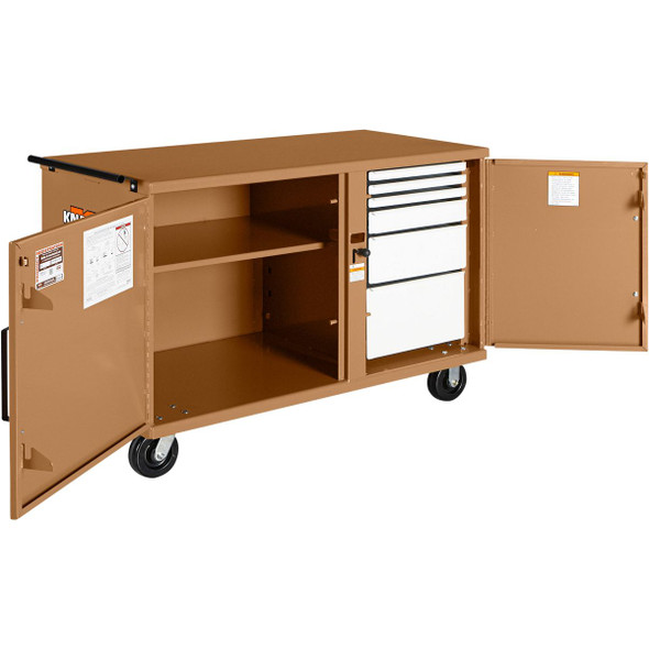 Knaack Model 58 STORAGEMASTER Heavy-Duty Rolling Bench, 1,000 lbs