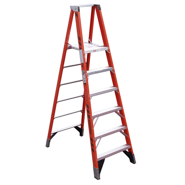 Werner P7400 Series Platform Ladder 375 lb Rated