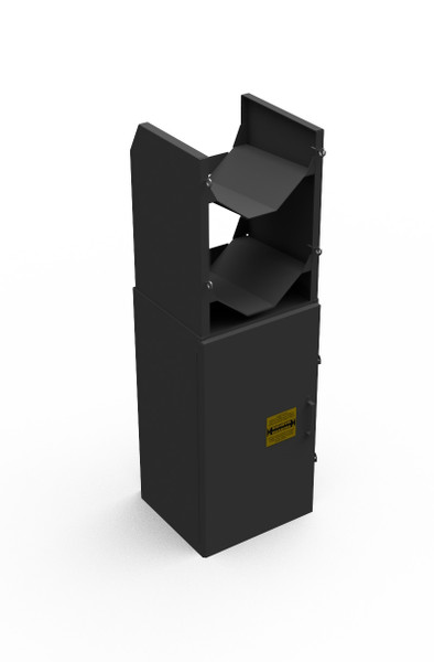 Adrian Steel #MD538 Tank Rack Cabinet Assembly, (2) Racks, 15w x 48h x 14d, Gray