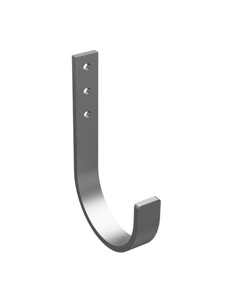 Adrian #UH50 Utility Hook, 5'', 1w x 7.3h x 4.5d, Gray