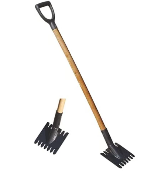 TranzSporter RoofZone 70619 7 in. x 7 in. Stripzilla Shingle Remover with D Handle, 1-Pack