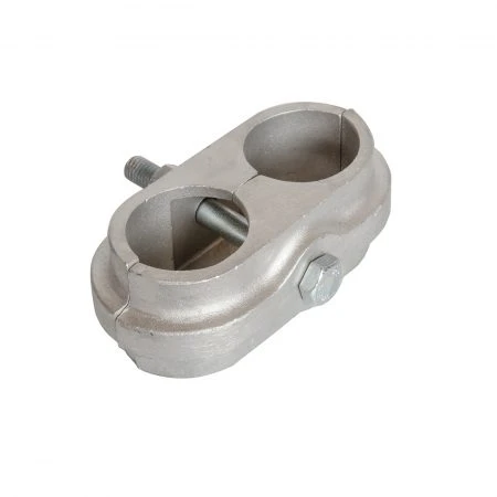 MetalTech AL-A0001 Aluminum Scaffold In-Line Clamp, MetalTech Clamp, silver color, from MetalTech brand.