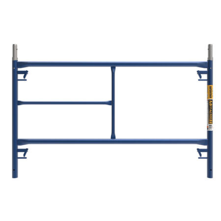 MetalTech M-MF3660PS Standard Scaffold Frame 36″ X 60″, reliable workshop table, blue steel structure equipment.