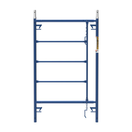 MetalTech M-MF60EPS 5 ft H Scaffold Frame, adjustable, blue, 36"-60" length, MetalTech brand.