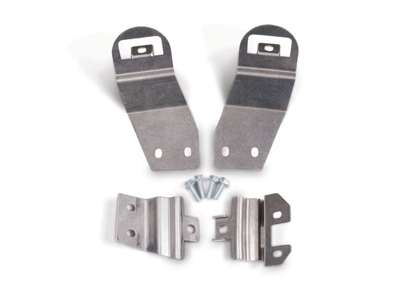 Slick Locks NV200-FVK-SLIDE Hinged Door Brackets for Nissan NV200 Blade, 2013-Present, metal finish.