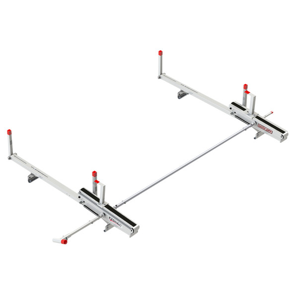 CLOSEOUT SALE | WeatherGuard Model 2261-3-01 EZGLIDE2 Fixed Drop-down Ladder Rack, Compact