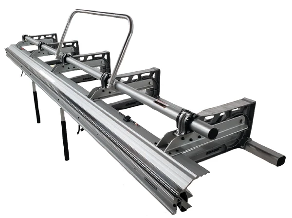 Alum-A-Brake Ultima QS Series Aluminum Brake QS511 by Alum-A-Pole, silver, metal construction equipment.