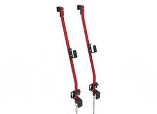 ReechCraft PowerPole SpeedRail Midrail Posts, 4022785, red, 2-pack, from ReechCraft brand.