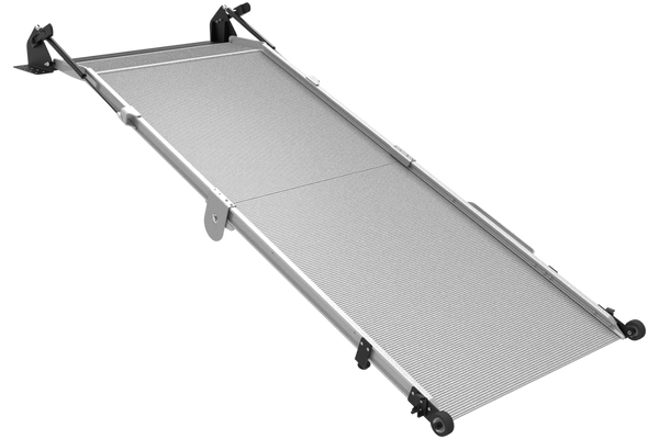 Link Mfg. | LB20 Series Bi-fold Mount / Standard Mounted Aluminum Ramps | NO Spring Assist