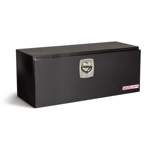 Weather Guard Model 548-5-02 Underbed Box, Steel, 9.1 cu ft / Black