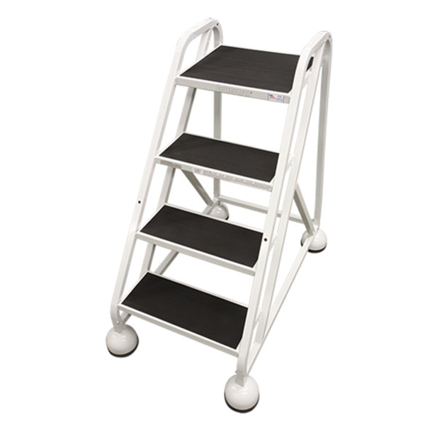 Cotterman ST-420 A2 XX P5 | MasterStep Office Ladder / 4 - Step / 36 In Platform Height / 36 In Overall Height / Double Top Step / No Handrail