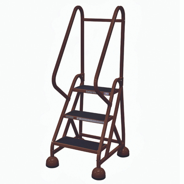 Cotterman ST-301 A2 XX P5 | MasterStep Office Ladder / 3 - Step / 27 In Platform Height / 57 In Overall Height / Double Handrail
