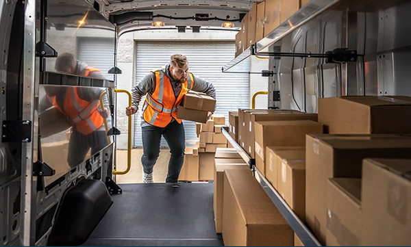 Adrian Steel #6720PM159 Parcel Delivery Package Ram ProMaster 159WB