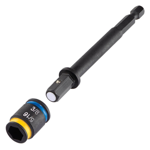 Malco C-RHEX® Cleanable – Reversible – Magnetic Hex Driver – 5/16″ & 3/8″ socket with 4″ shaft length – MSHMLC1
