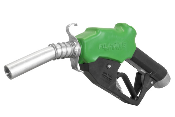 Fill-Rite N100DAU13G / 1" Ultra Hi-Flow Nozzle - Green