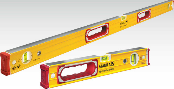 Stabila 37816 | Type 196, 48 inch plus 16 inch Heavy Duty Level Set