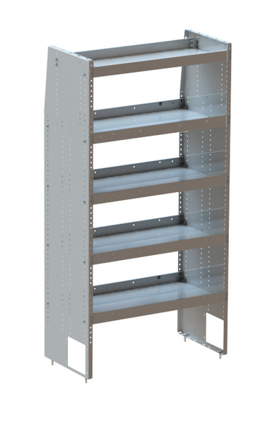 Adrian #HD-1632HRC 32 in. 5-Shelf Unit for Conduit , Conduit Carrier, Heavy Duty / Transit Mid & High Roof, Sprinter High Roof