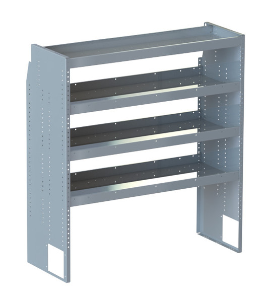 Adrian #HD-1644TLC 44 in. 4-Shelf Unit for Conduit, Conduit Carrier, Heavy Duty / Transit Low Roof
