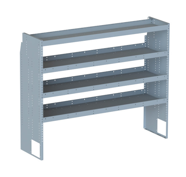 Adrian #HD-1660TLC 60 in. 4-Shelf Unit for Conduit, Conduit Carrier, Heavy Duty / Transit Low Roof