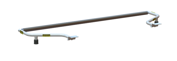 Adrian Steel #RRBPMW UTILITY, REAR ROLLER, ProMaster, White