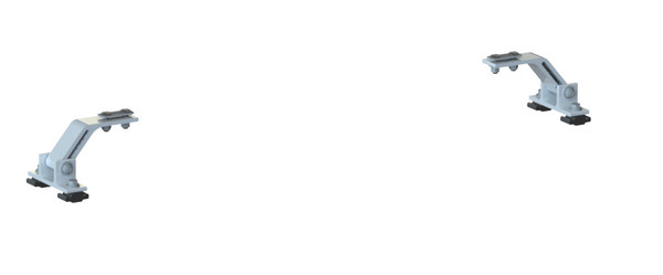 Adrian #URMBK2W Mounting Foot Kit, 2-Pack / Transit Low Roof