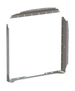 Adrian Steel #WKC1FDTM2 Partition Mounting Kit, No-Drill, Gray, E-Transit, Mid Roof, Transit