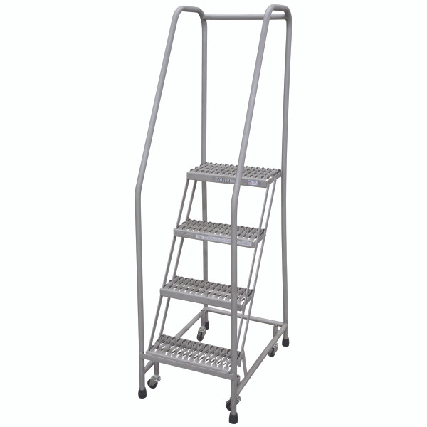 Cotterman Series 1000 Rolling Ladder / 16" Tread Width / 59 Degree Climb Angle / A1 Tread