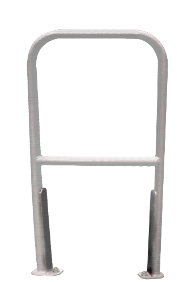 Cotterman AR2 Bolt-On Aluminum Railings - 2 Foot