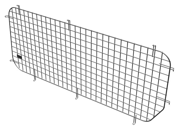 Adrian #60-138 Gray Transit Low Roof passenger side sliding door security screen for transit door protection.