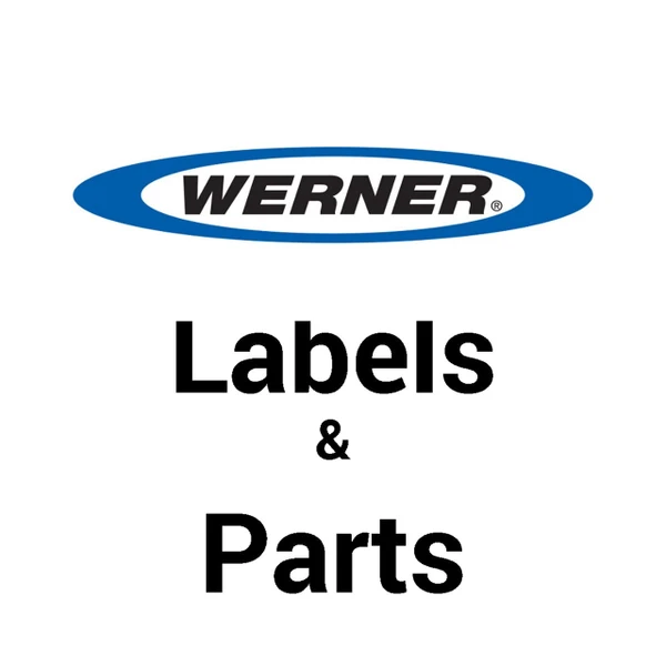 Werner Parts product label and branding for replacement parts and accessories.
