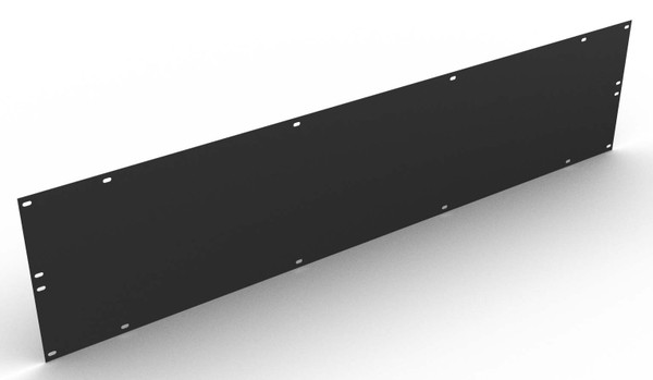 Adrian BP1252 Back Panel 12X52, long-lasting black rectangular plate with screw holes, Adrian brand.