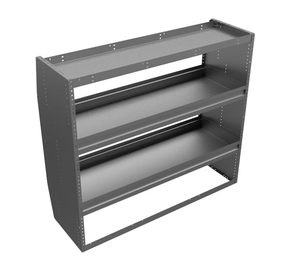 Adrian JD52FP 3-Shelf gray shelf organizer, 18X46X52, from Adrian, in gray color.