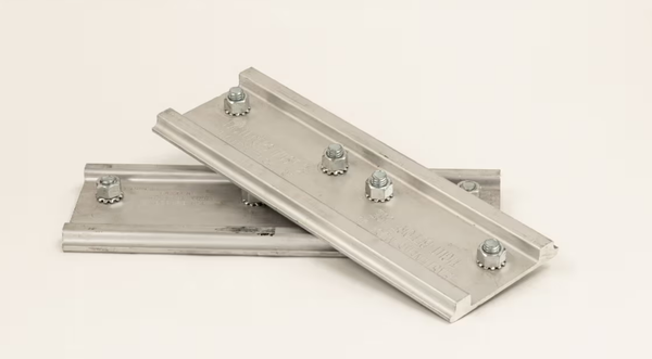 Safety Hoist Parts CH-A007 Safety Hoist in silver color with screws and bolts visible clearly.