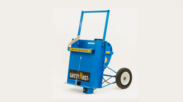 Safety Hoist NG-D-E100-PP, blue quality lift equipment by Safety Hoist Parts.